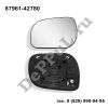 Зеркальный элемент сферический с обогревом левый (L) Toyota Rav 4  2006-... (87961-42780 / DE872780L)